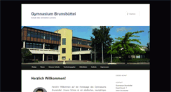 Desktop Screenshot of gymnasiumbrunsbuettel.de