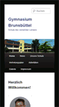 Mobile Screenshot of gymnasiumbrunsbuettel.de